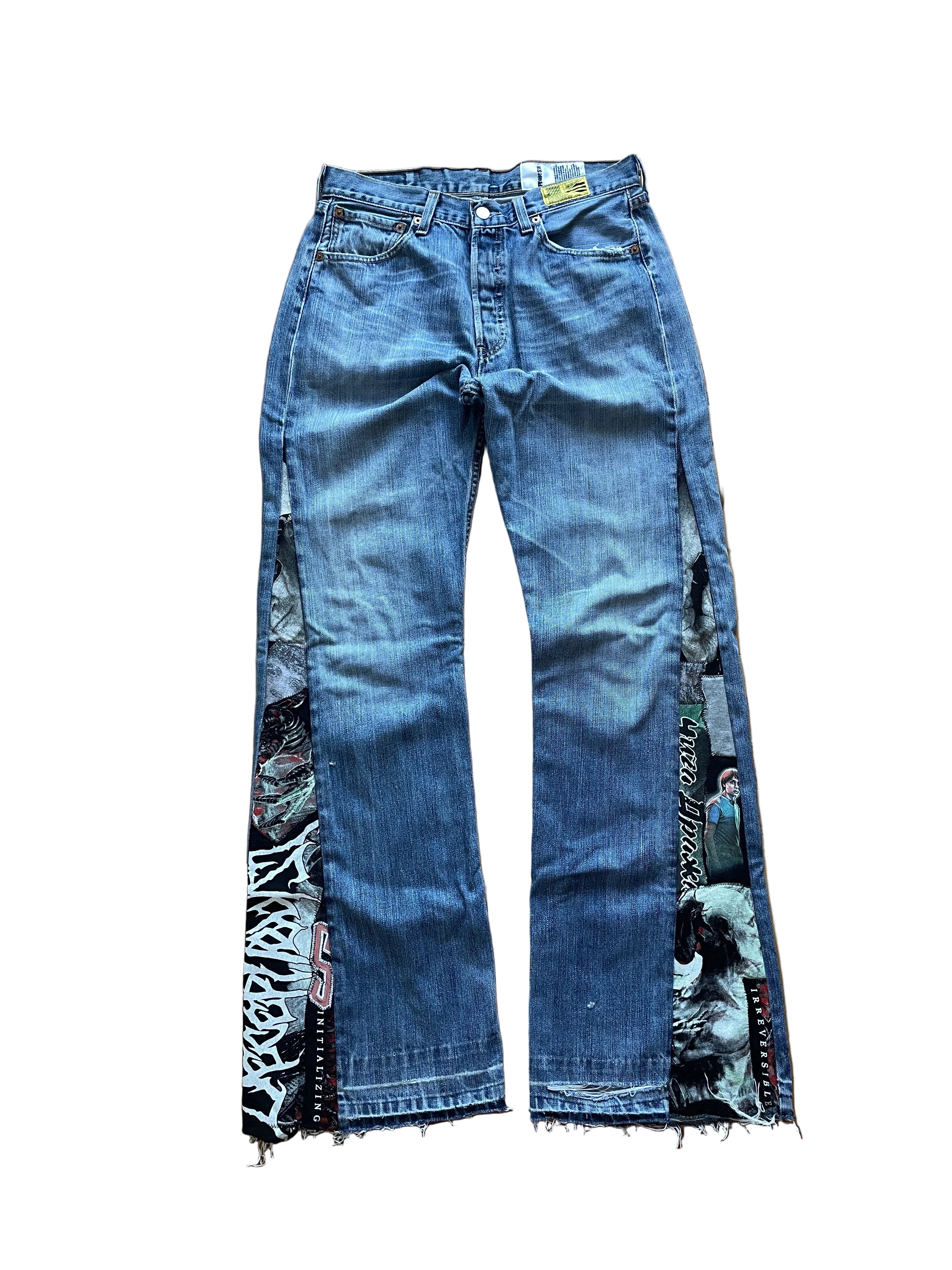 Light Anarchy flare jeans