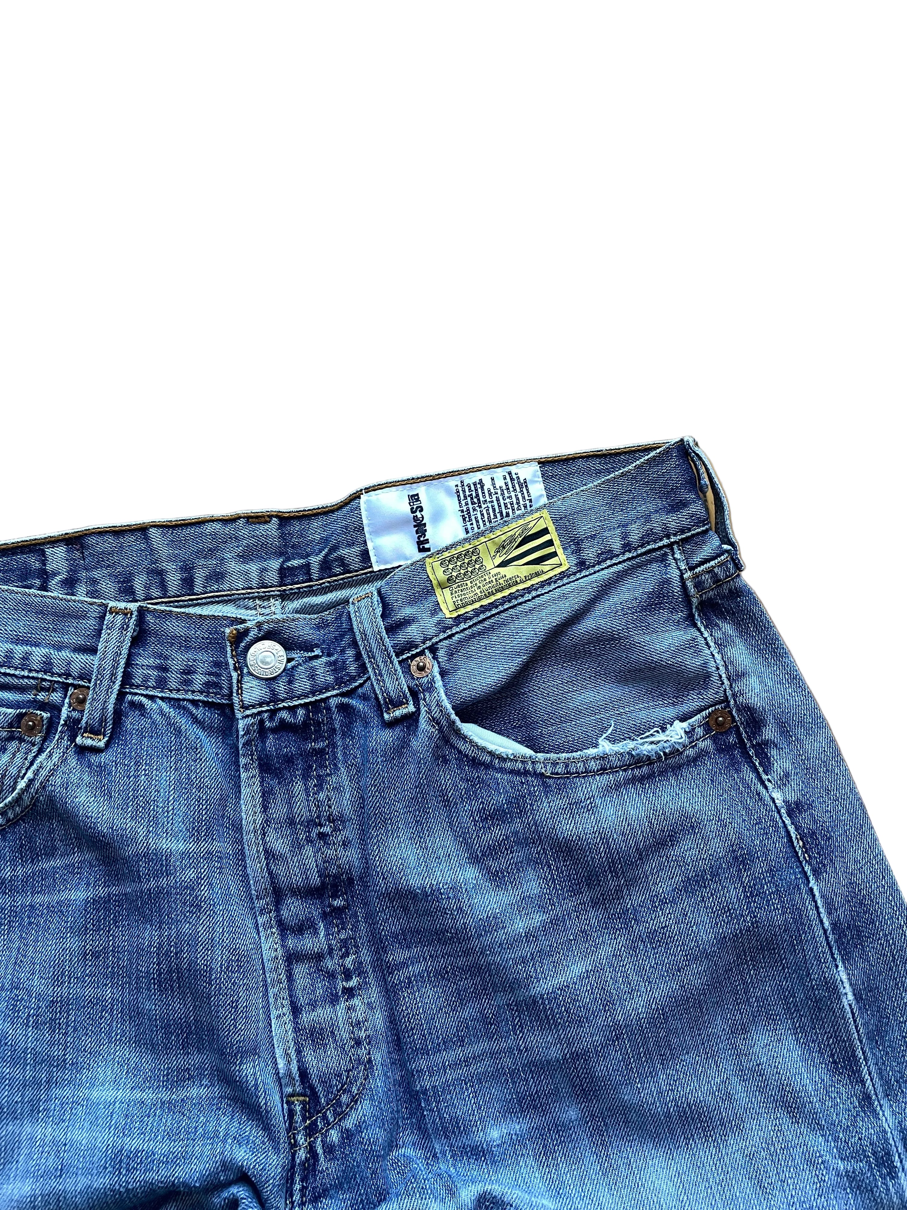 Light Anarchy flare jeans