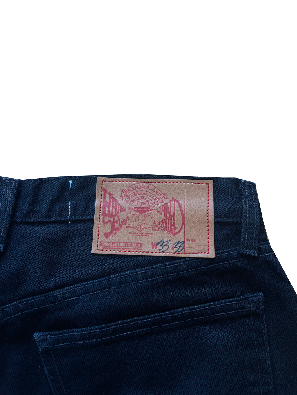 Masonic black flare jeans V3