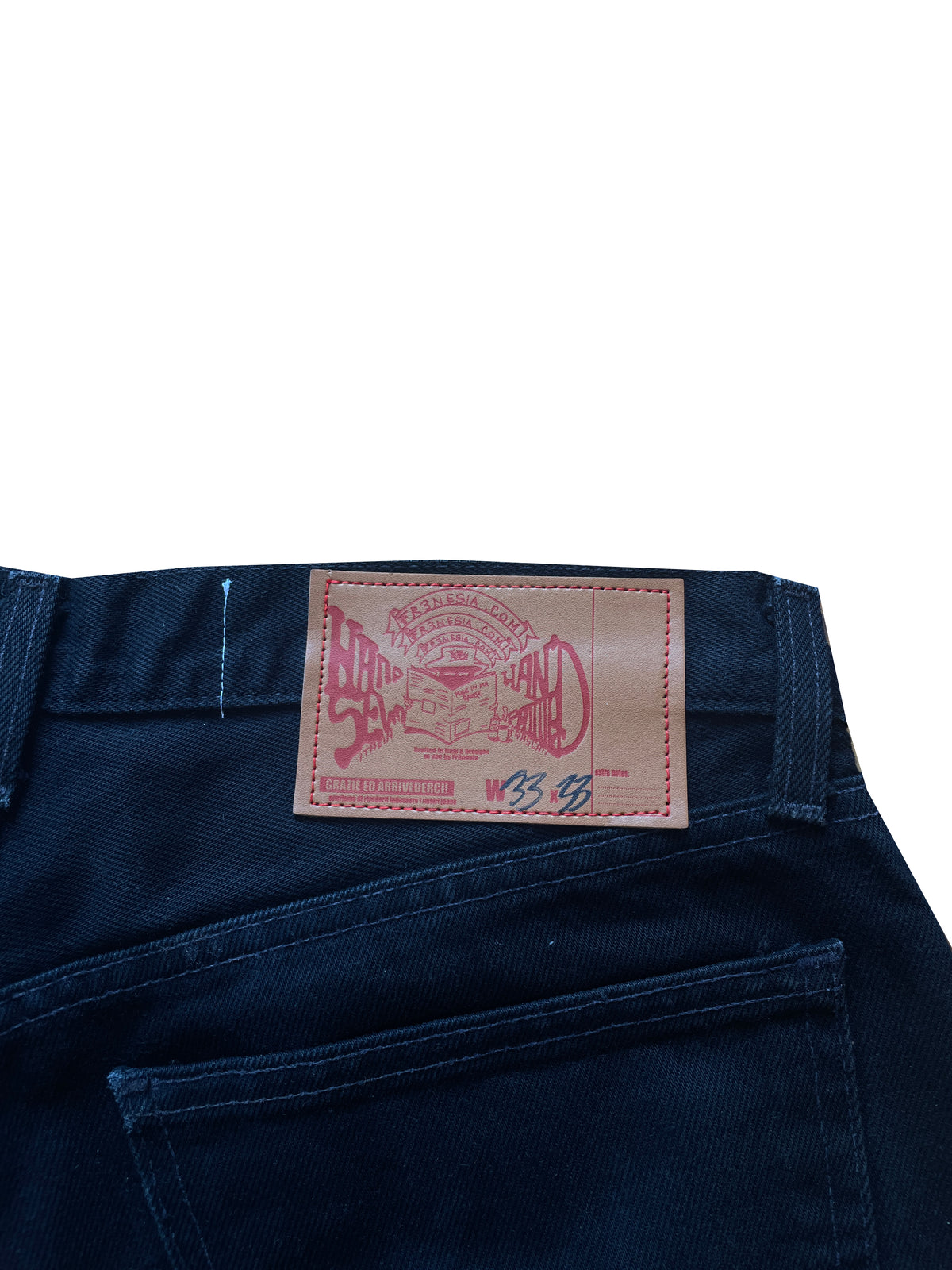Masonic black flare jeans V3