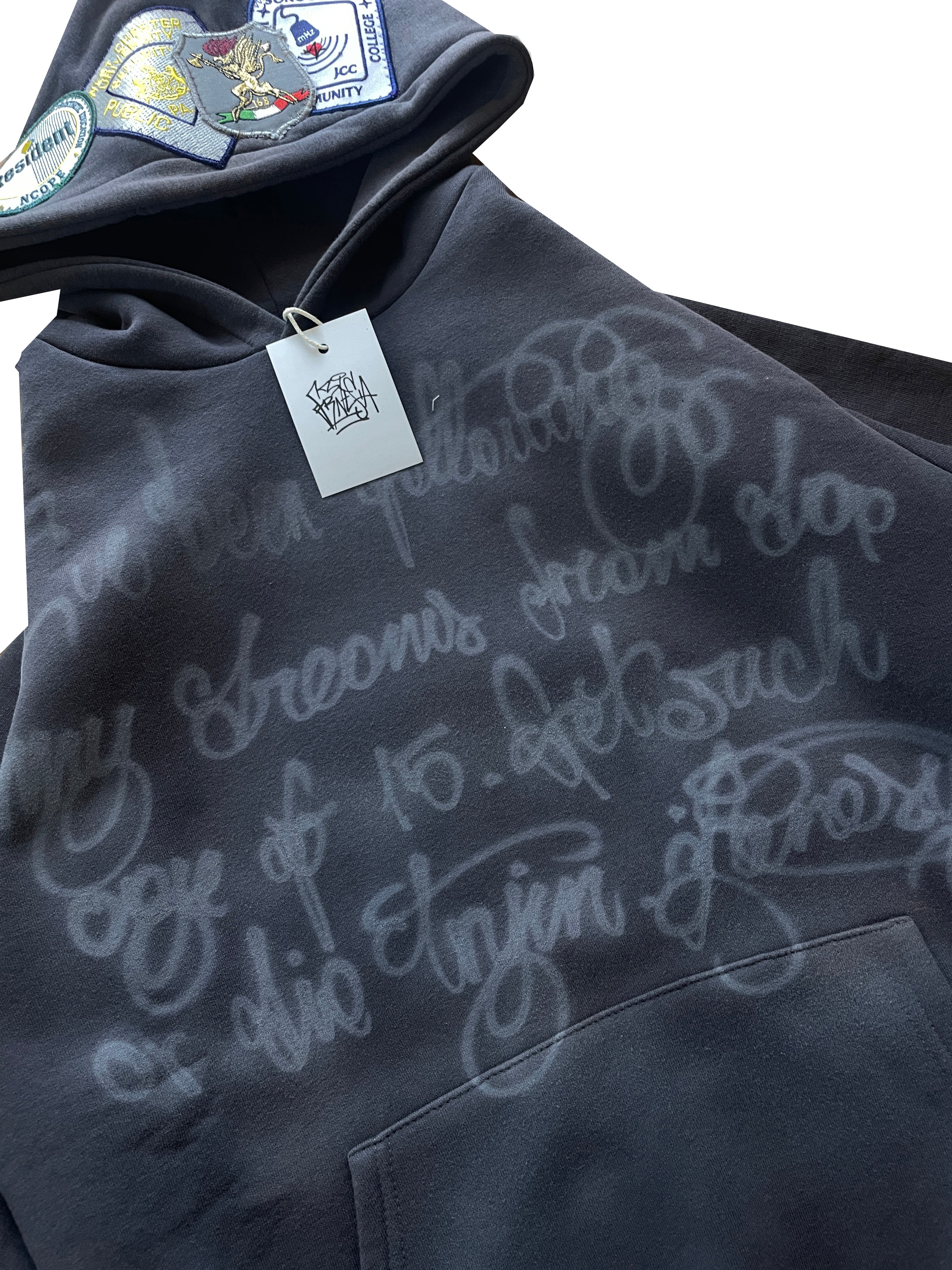Dream airbrush patch hoodie