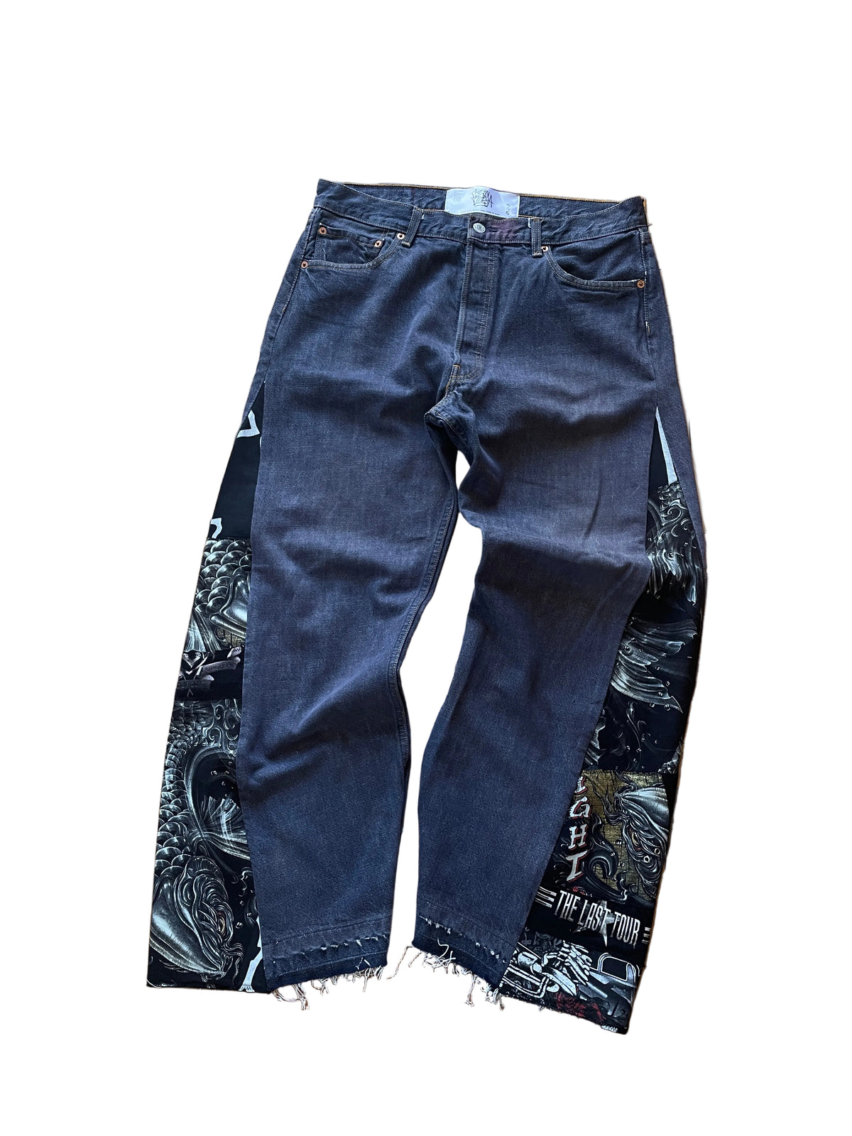 Dark samurai flare jeans V3