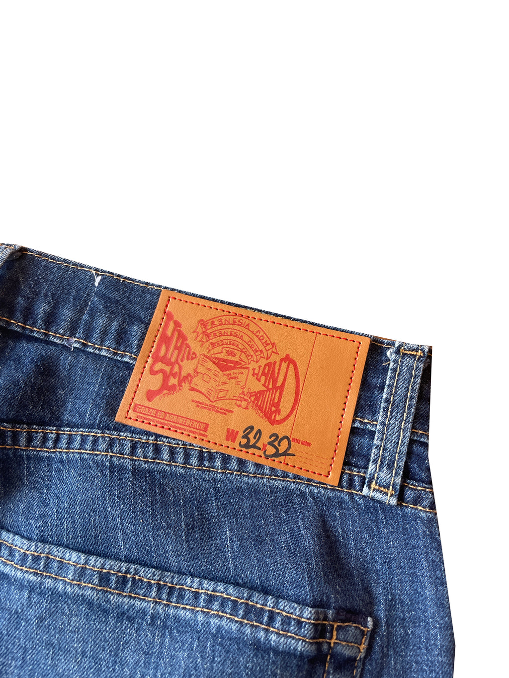 Ocean graffiti flare jeans V3