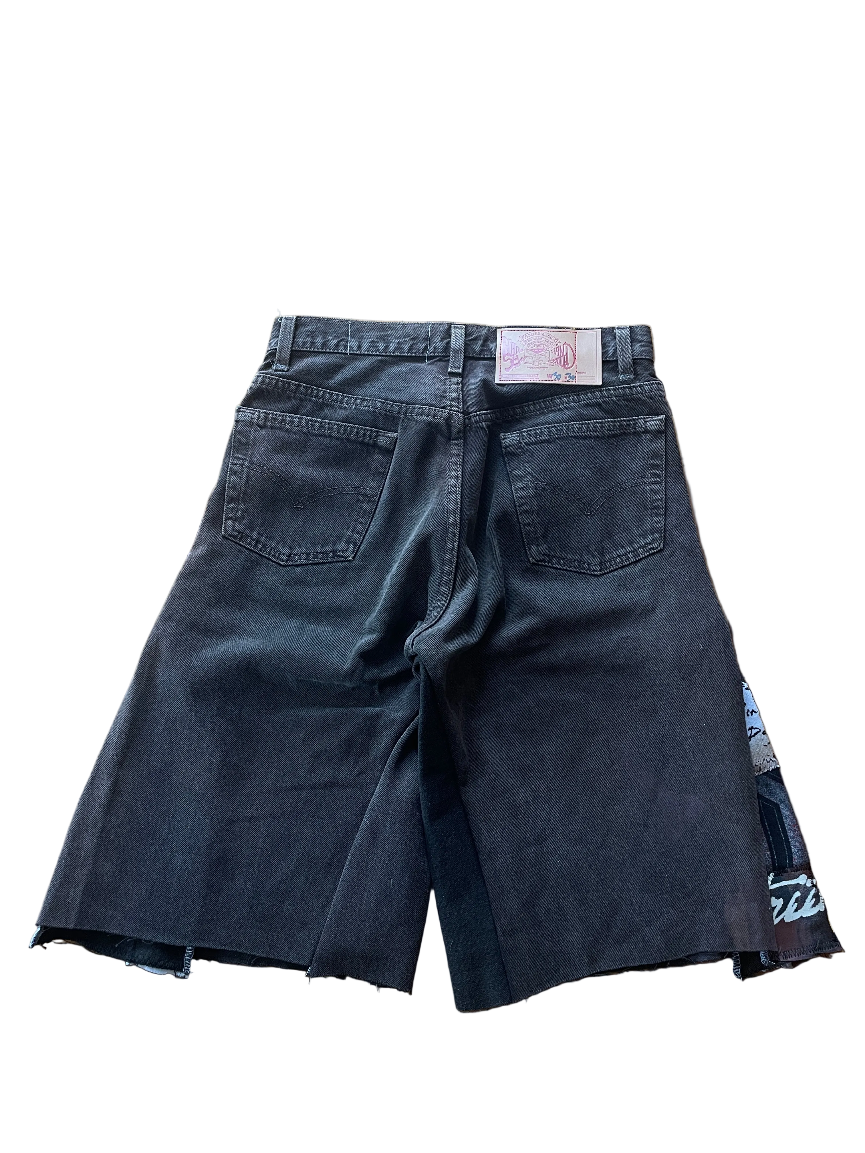 Cacao flare wide jorts
