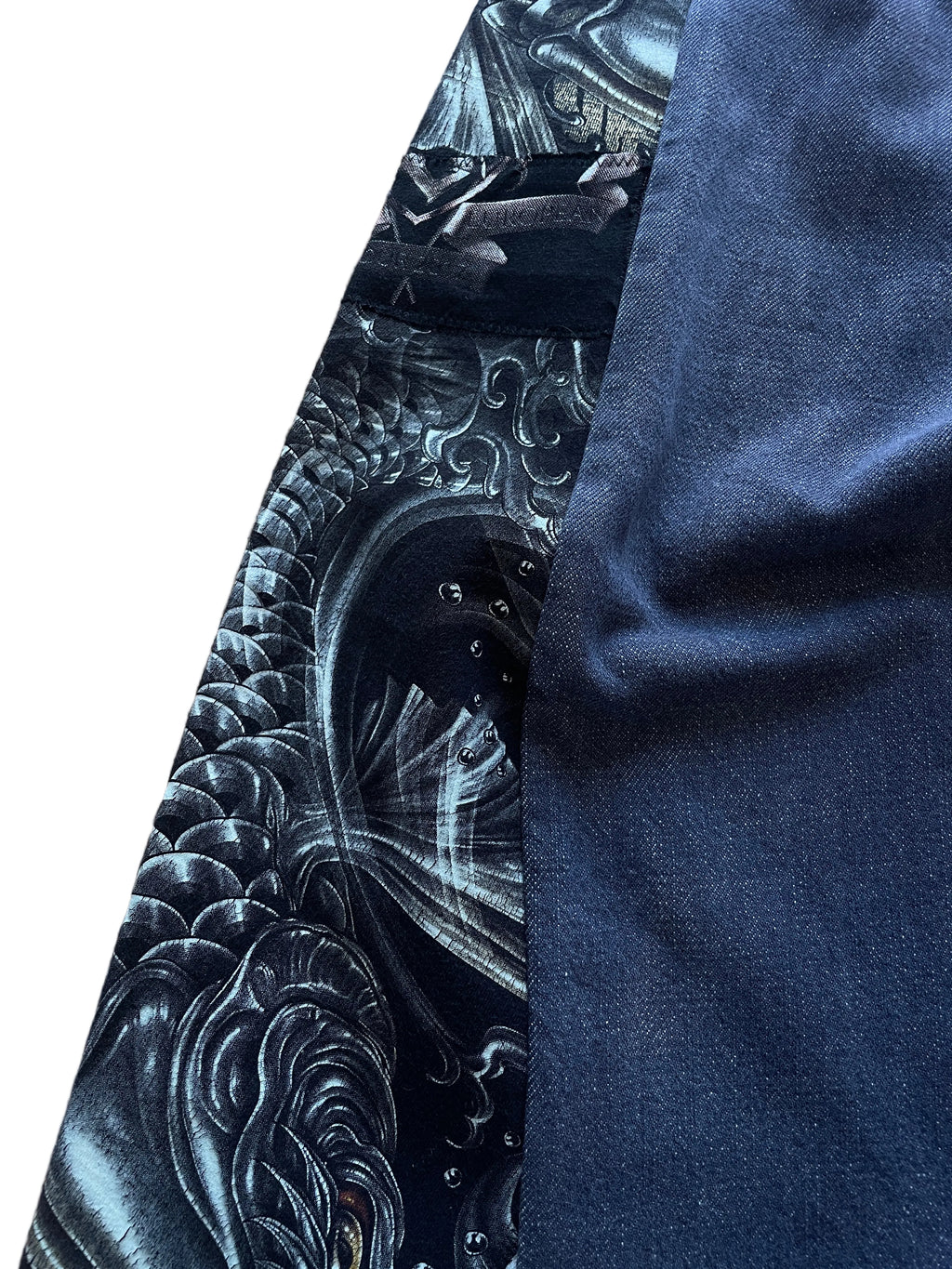 Dark samurai flare jeans V3