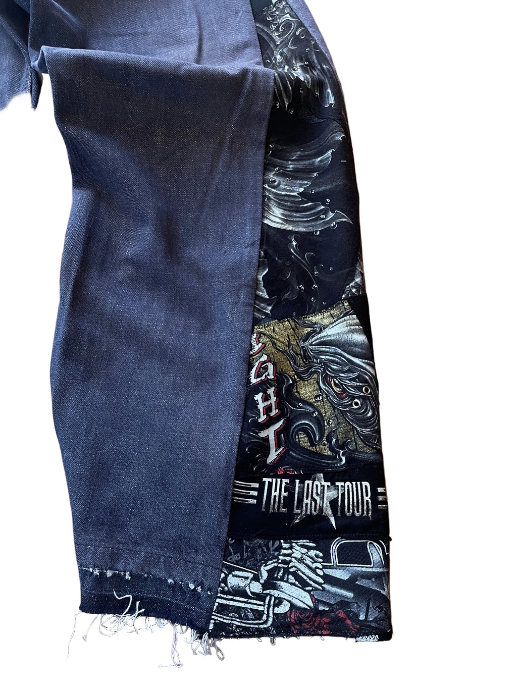Dark samurai flare jeans V3