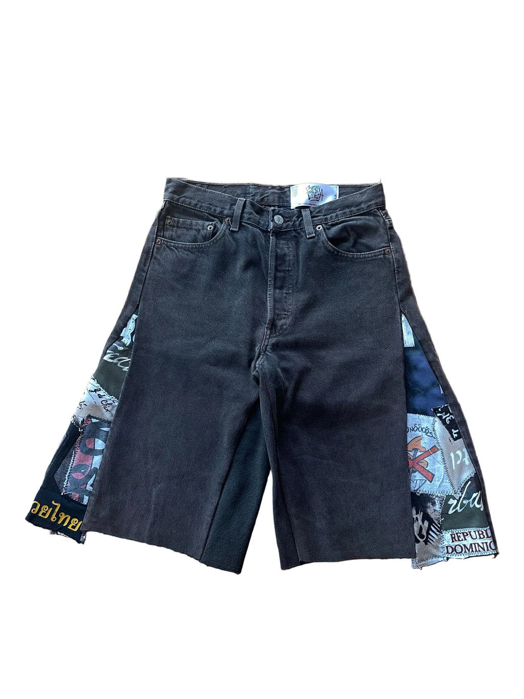 Cacao flare wide jorts