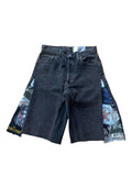 Cacao flare wide jorts