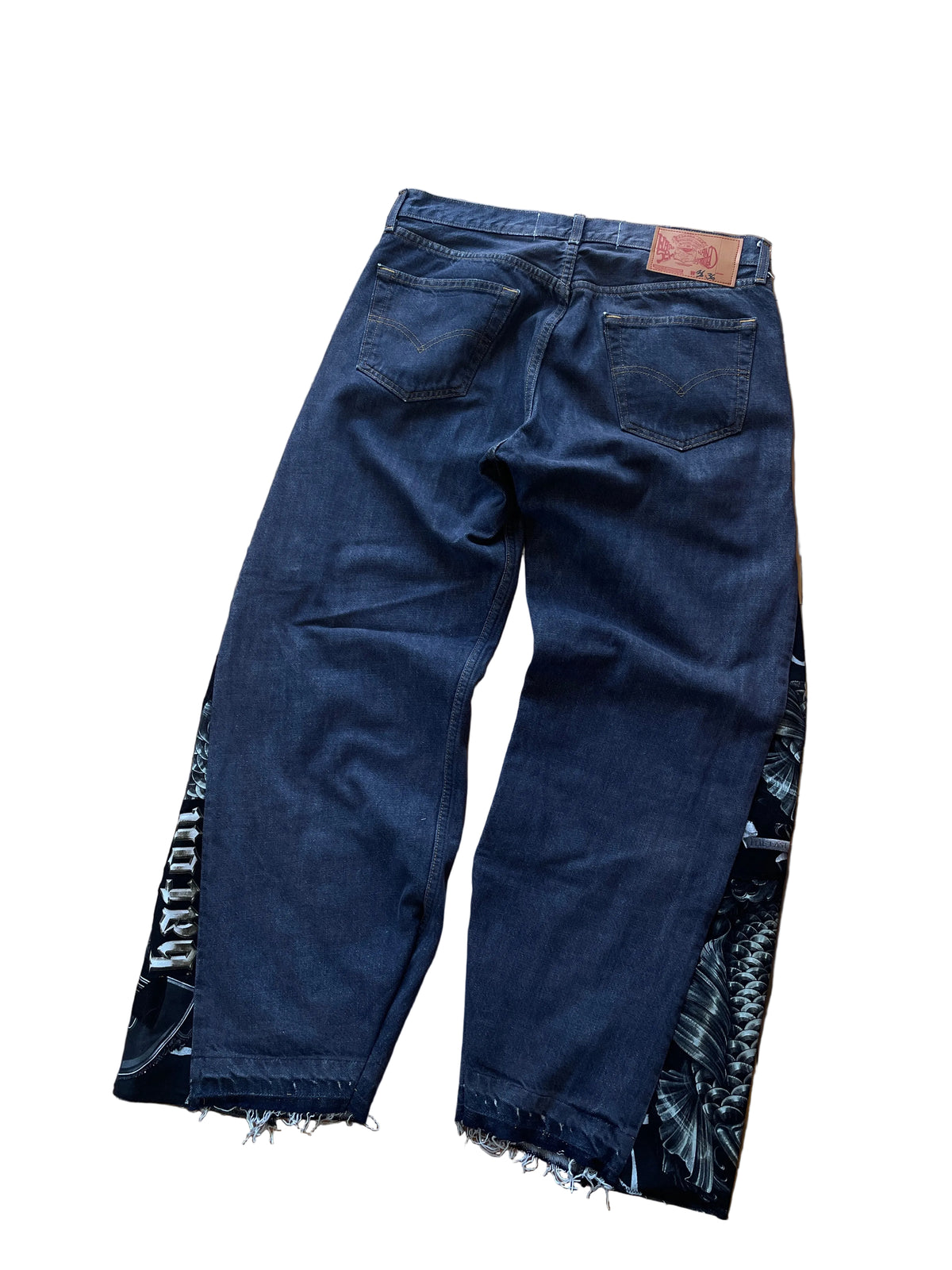 Dark samurai flare jeans V3