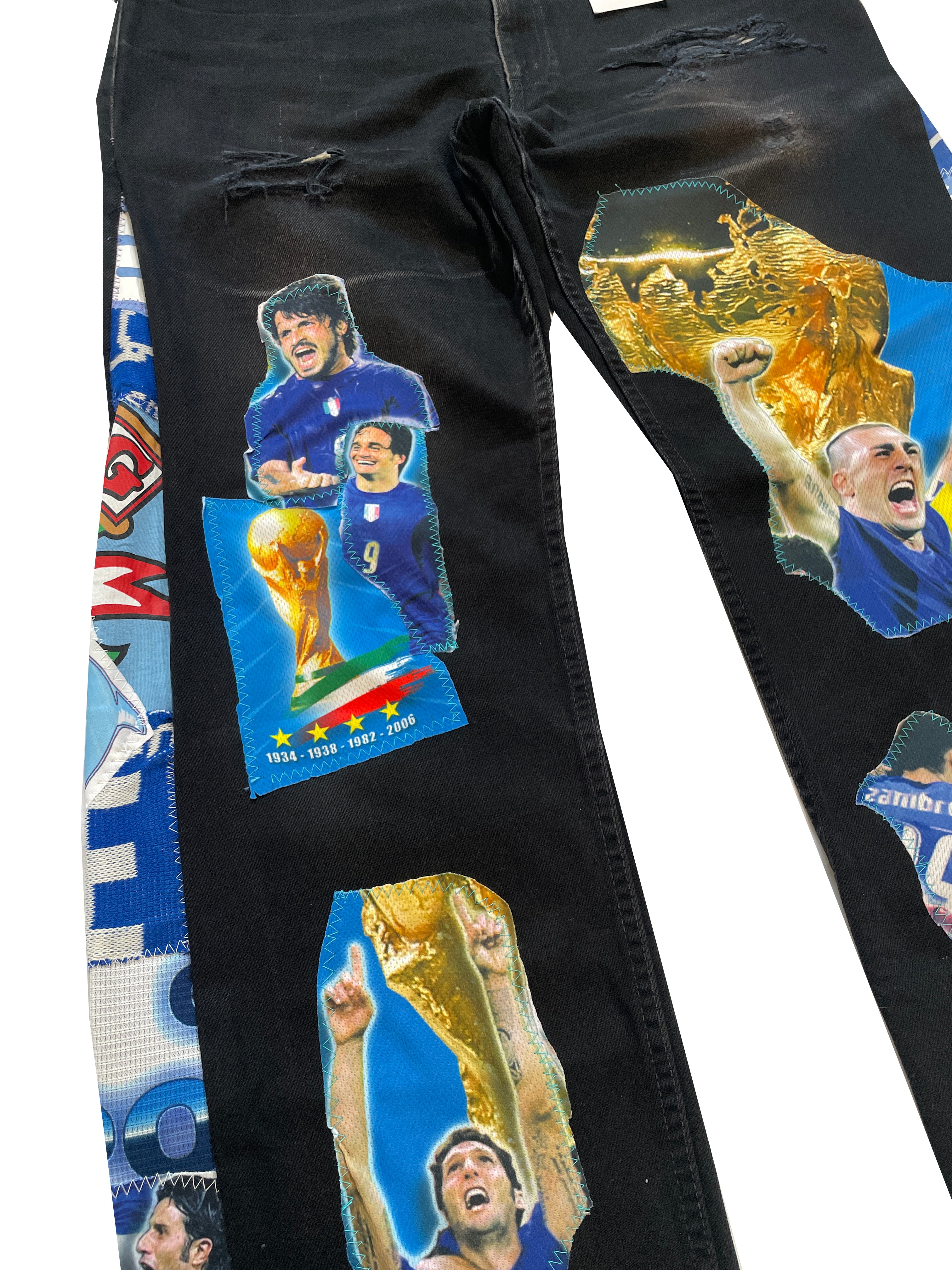 Italian glories flare jeans