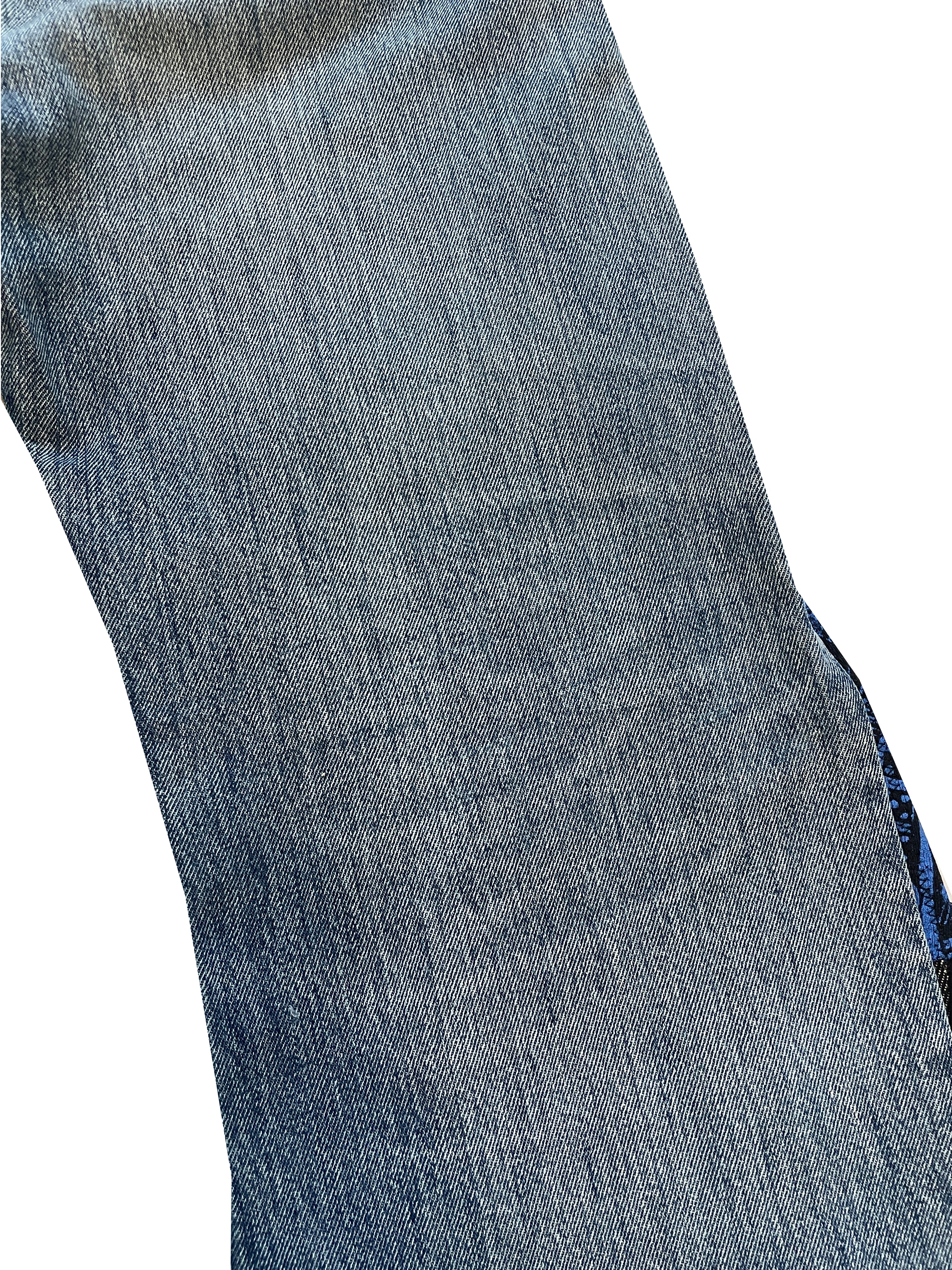 Sailor blue flare jeans