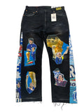 Italian glories flare jeans