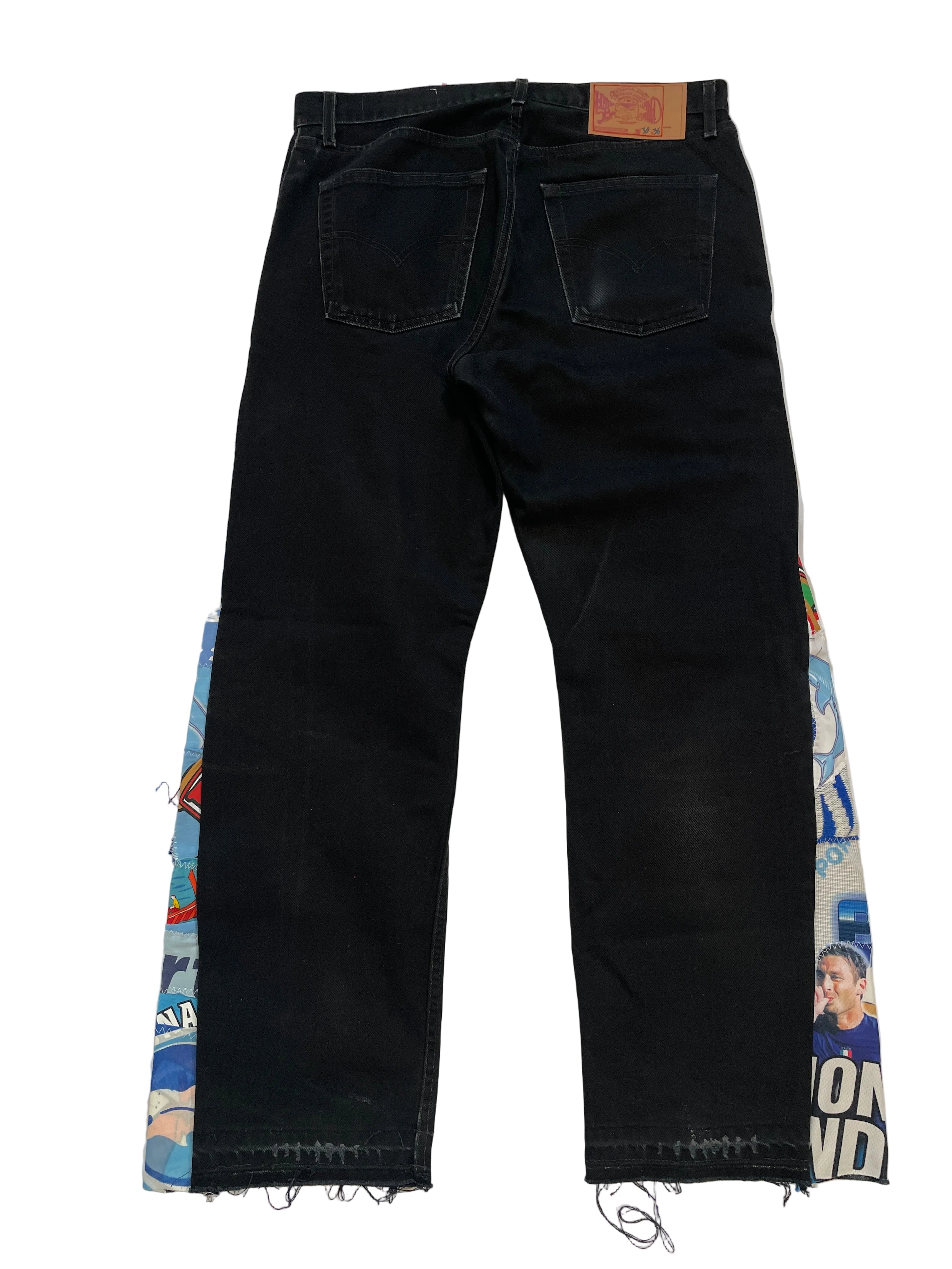 Italian glories flare jeans