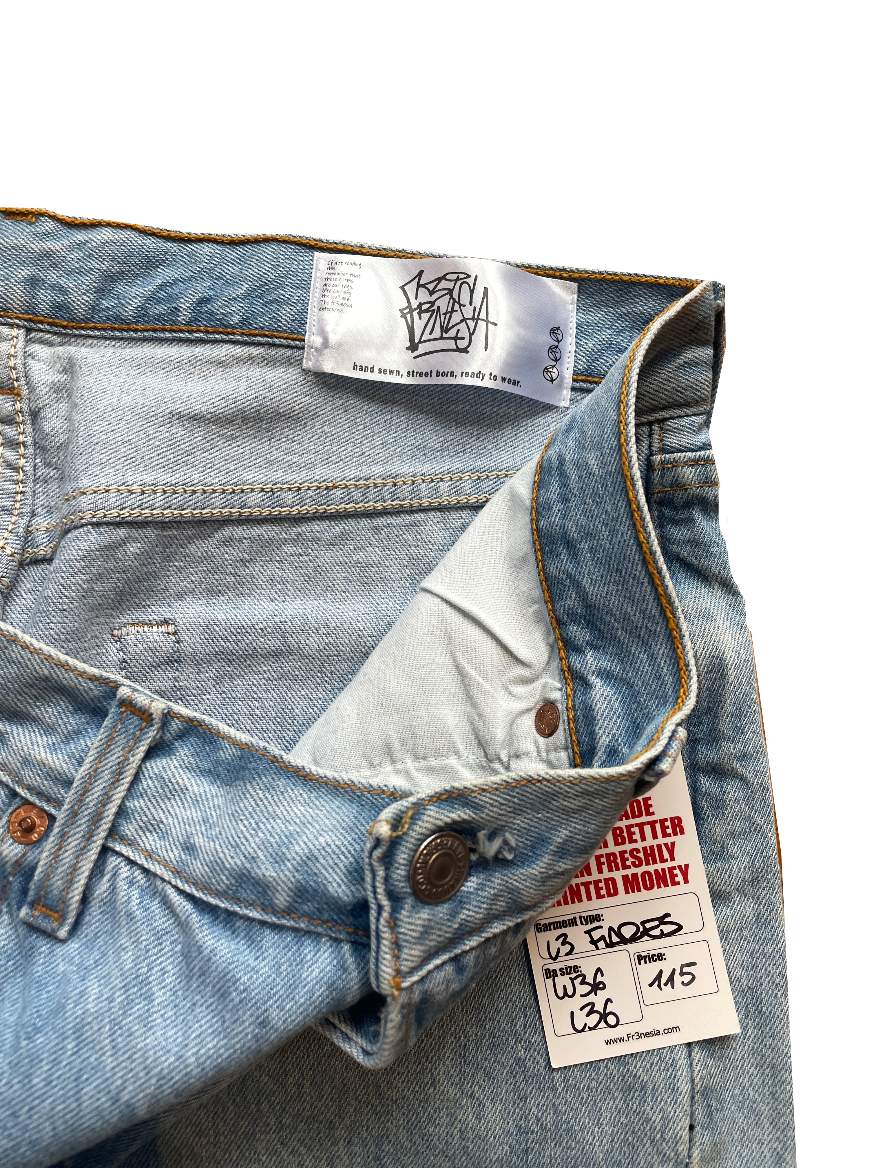 Tupac oriental flare jeans