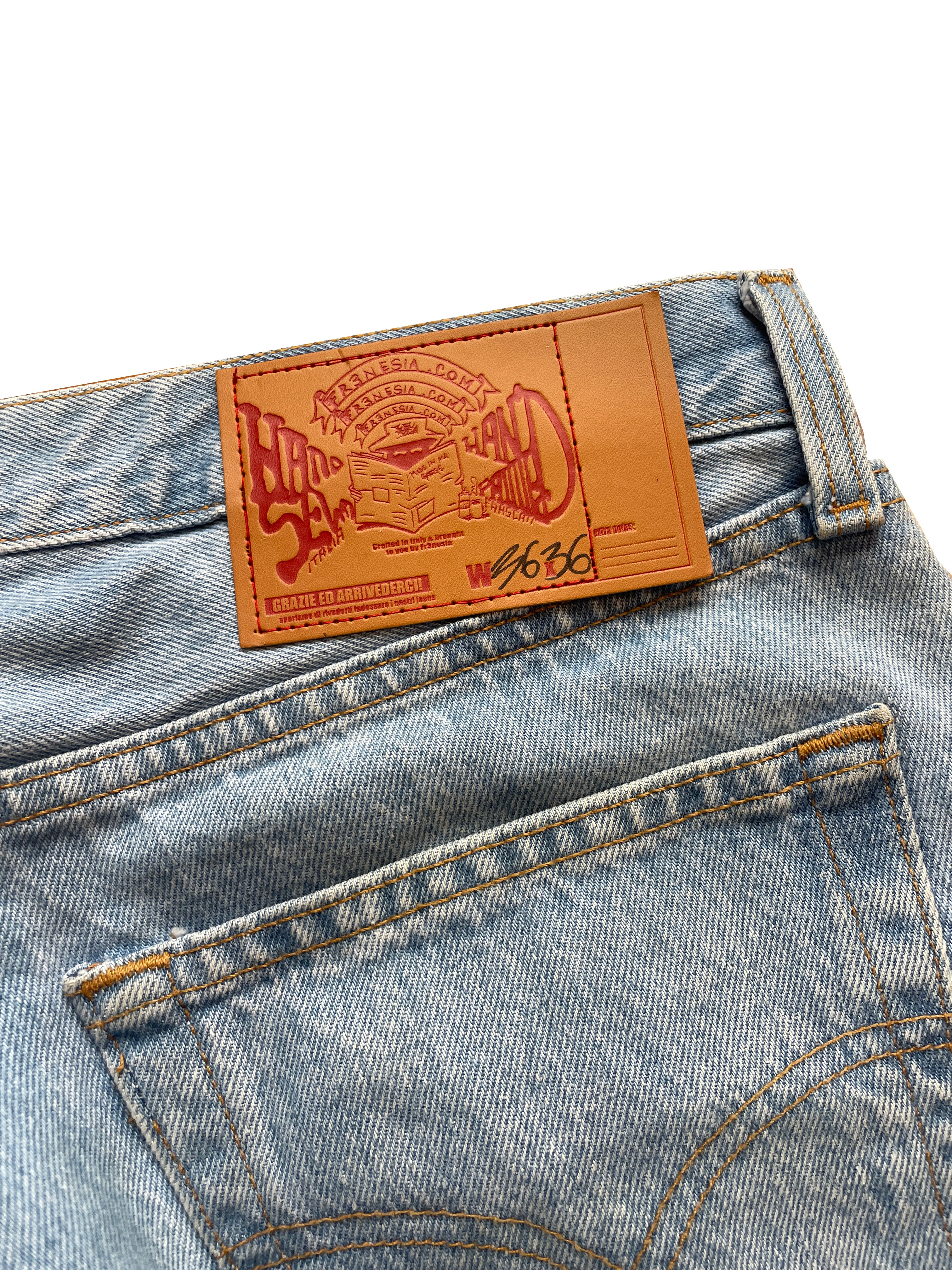 Tupac oriental flare jeans