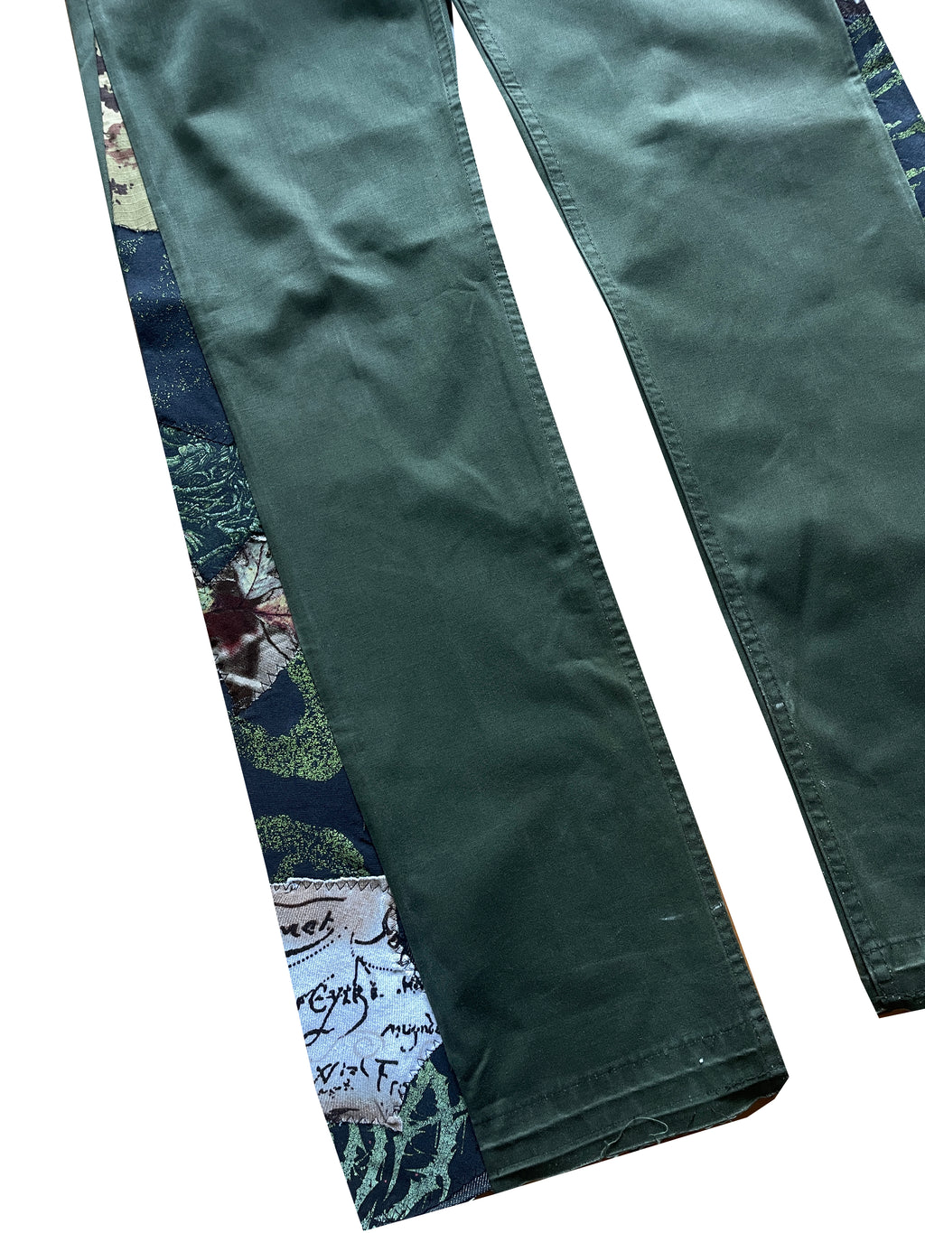 Pine Evergreen flare jeans