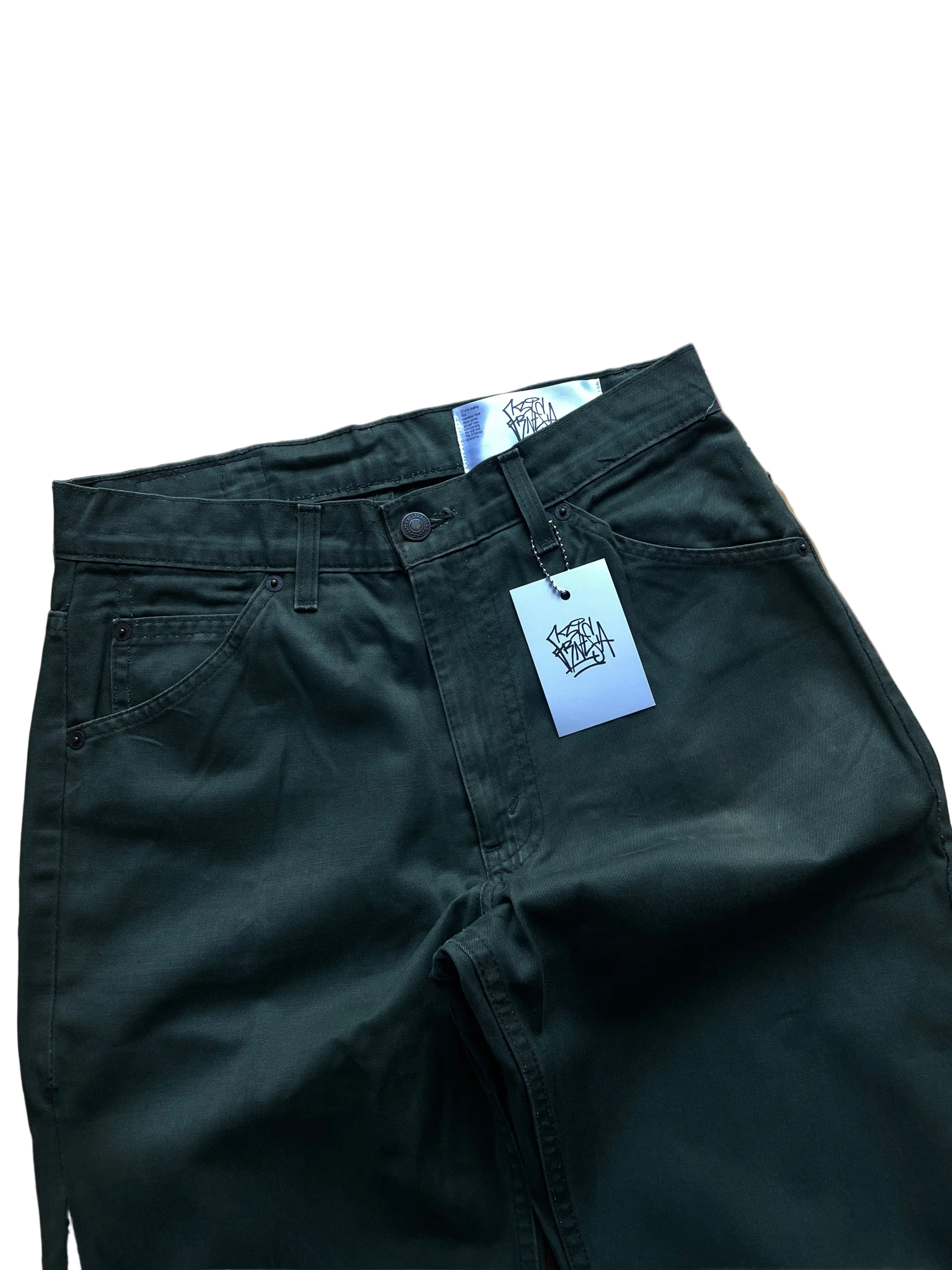 Pine Evergreen flare jeans