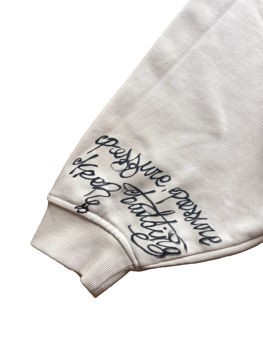 Super wide lightweight patchwork zip hoodie