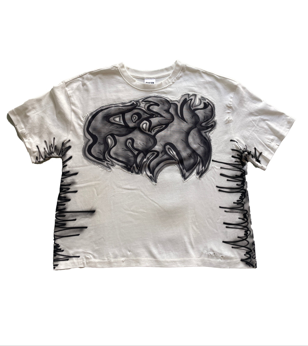Legacy ss25 Graffiti crop tshirt