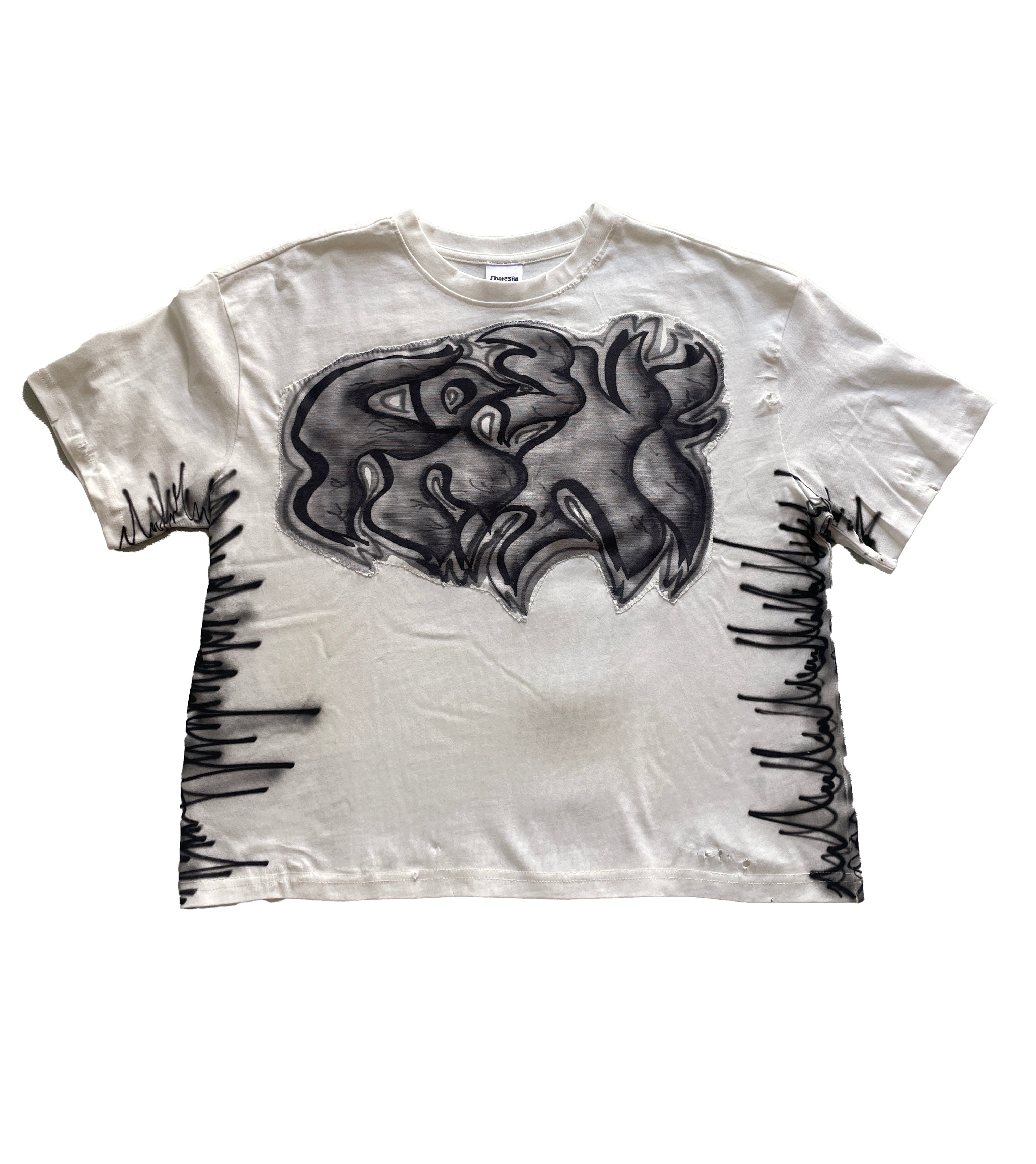 Legacy ss25 Graffiti crop tshirt