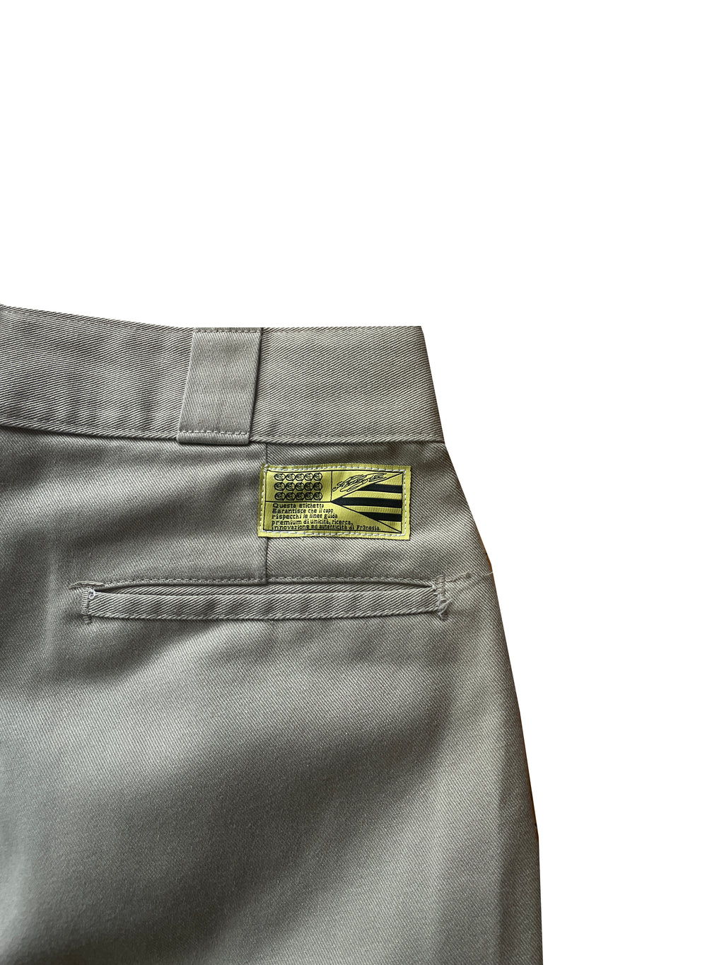 Thai Racer patchwork shorts